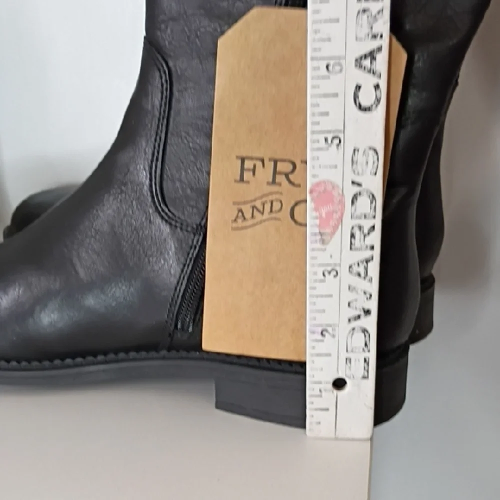 Frye and Co. Womens Giovanna Stacked Heel Riding Knee High Boots Women's 8.5